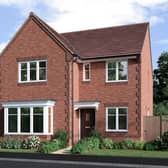 The four-bedroom Hampton showhome at its new Chichester development, Minerva Heights.
Price: £555.000