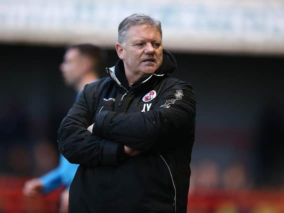 John Yems is looking forward to his Crawley side taking on Stevenage / Picture: Getty