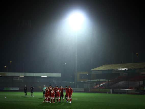 It was another forgettable night under the lights for Crawley Town / Picture: Getty