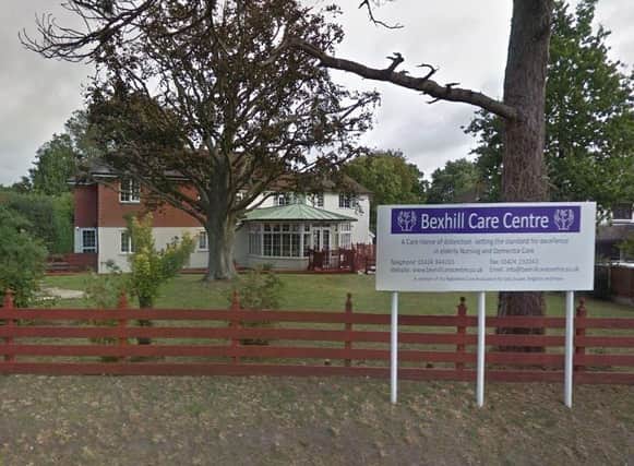 Bexhill Care Centre. Picture: Google Street View SUS-190314-160413001