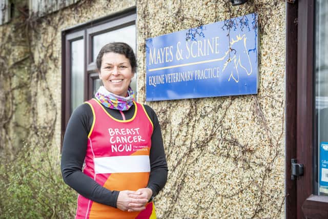 Judy Scrine, who lives near Gatwick and is clinical director at Mayes & Scrine Equine Vets in Warnham, has taken on marathons all over the world and raised thousands for charity SUS-210217-091858001