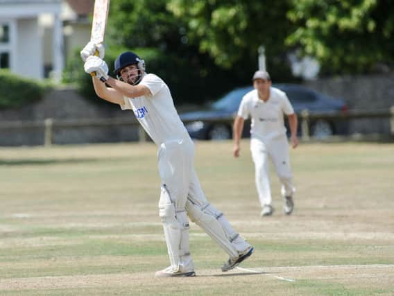 Harry Dunn batting for Worthing at Broadwater in 2019, the last time there was a full Sussex League season / Picture: Stephen Goodger