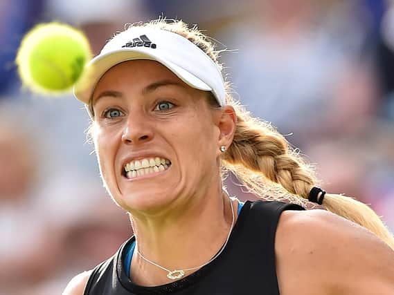 Angelique Kerber at the Eastbourne international tennis week in 2019 - and it's back in 2021, the LTA has confirmed / Picture: Getty