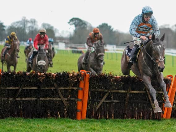 They go over the sticks at Fontwell on Thursday afteroon / Picture: Getty