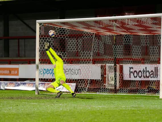 You know it's not your night when even a penalty doesn't go in / Picture: UK Sports Images/Jamie Evans