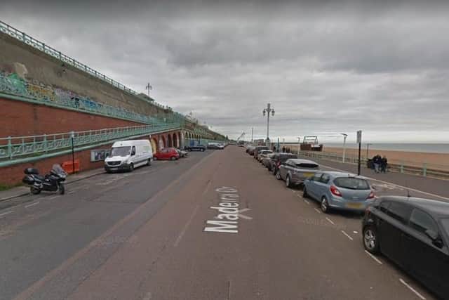 Madeira Drive (Photo from Google Maps Street View)