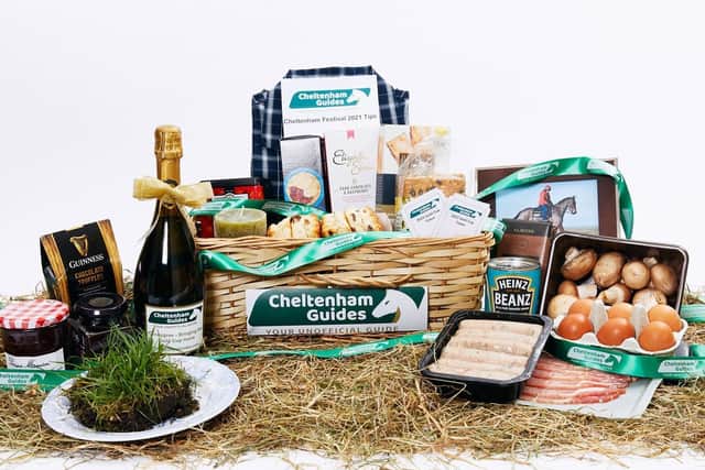 The prize Gold Cup hamper