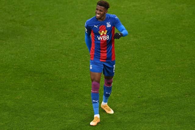 Crystal Palace dangerman Wilfried Zaha will also miss Monday's clash at the Amex Stadium