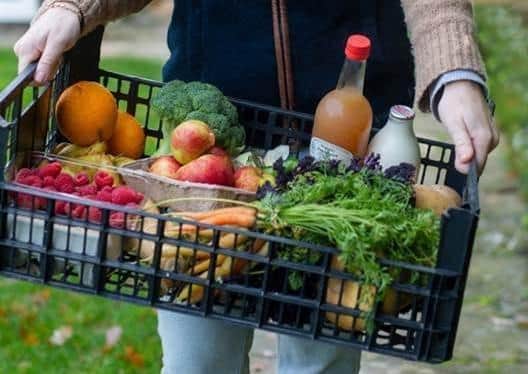 Chef's Farms laucnhed its online shop last year, and has been sourcing the produce for the free meals for St Richard's staff