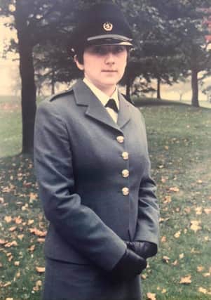 Tracie Sharp during her role in the army