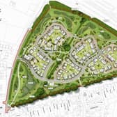 Proposed layout of Sunley Estates scheme