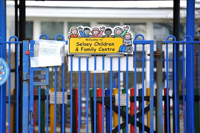 The current proposals would see the majority of West Sussex's children and family centres close