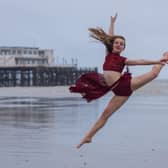 Junior dancer Evie. Picture: Holly Francesca