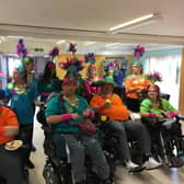 Residents at The Chaseley Trust get in the Carnival spirit