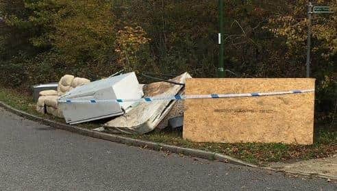 Fly-tipped rubbish condemned as 'organised crime'