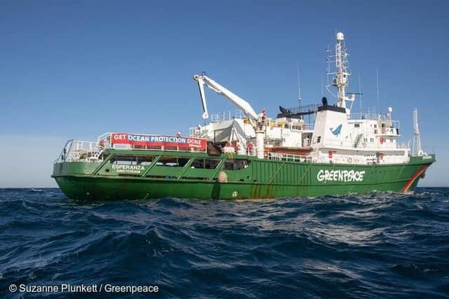 The Esperanza. Photo: Suzanne Plunkett/Greenpeace