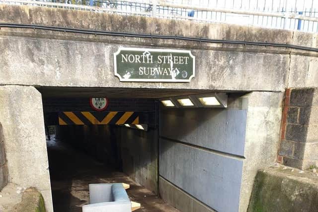 Rubbish dumped in Horsham's North Street subway JbmjzyNBJyYRLczkV3z0
