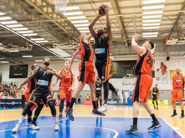 Zaire Taylor was top scorer for Thunder in Essex / Picture: Kyle Hemsley