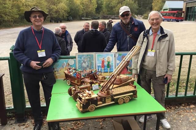 Models made by Men's Shed members