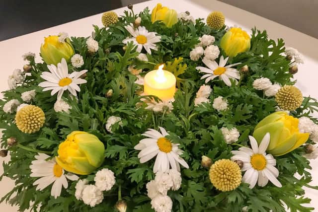 St Wilfrid's Hospice is holding a virtual Easter flower workshop