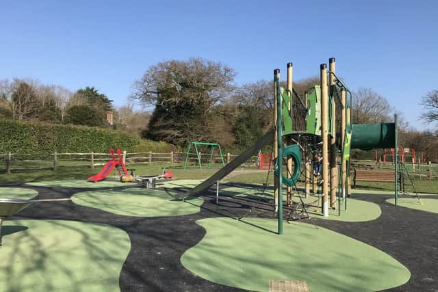 Batchelor’s Field play area. Picture: Mid Sussex District Council