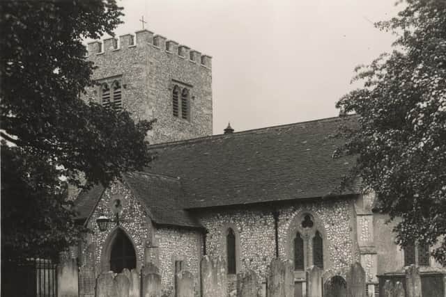 Funtington Church in 1939