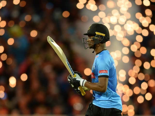 Delray Rawlins hopes to create fireworks in The Hundred / Picture: Getty