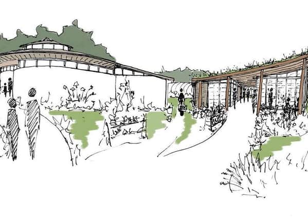 An artists' impression of the new facilities