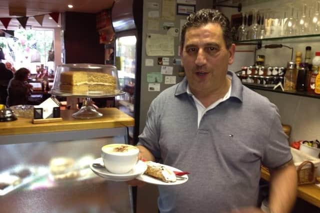 Alfredo Aquilina runs the Old Mill Cafe