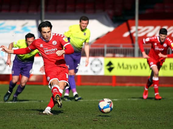 Tom Nichols was on target again for the Reds