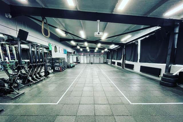 An area was created dedicated to just boxing and martial arts, together with a spinning studio and a separate CrossFit facility, also known as V90 CrossFit