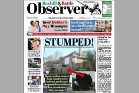 Today's front page of the Bexhill and Battle Observer SUS-211103-125046001