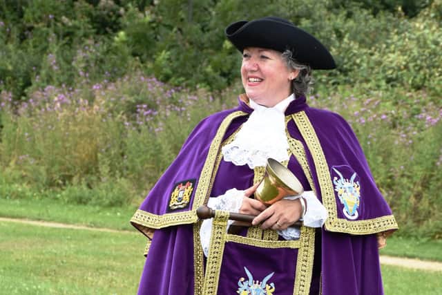 Bognor Regis town crier Jane Smith