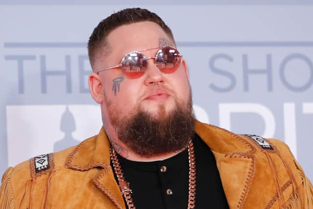 Rag'n'Bone Man poses on the red carpet on arrival for the BRIT Awards 2020 in London on February 18, 2020. Photo by Tolga AKMEN via Getty Images