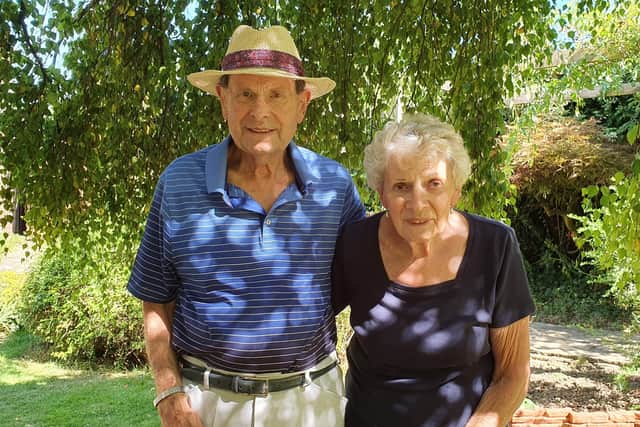 Doris and Roger Gibson during the summer of 2020. SUS-210903-143650001