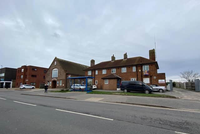 The former police station in Lancing
