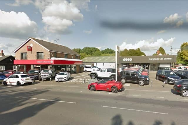 Horsham Car Centre has closed after 40 years. Photo: Google Streetview