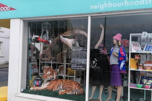 The display at Neighbourhood Store in Shoreham