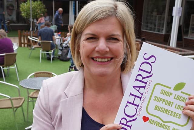 Clare Jones, owner of BrightLight Film and chairman of Haywards Heath Business Association. Picture: 52eight3