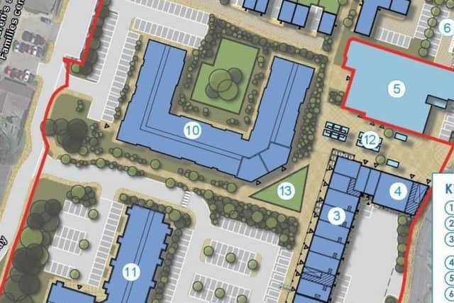 The proposed layout of the site. Photo: Henry Davidson Developments