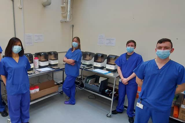 West Sussex's sterile services team