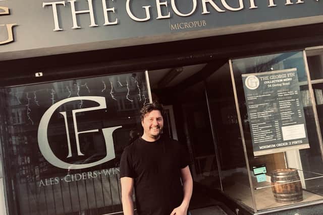 The Georgi Fin, in Goring Road, Worthing, was opened by Craig Stocker in 2017