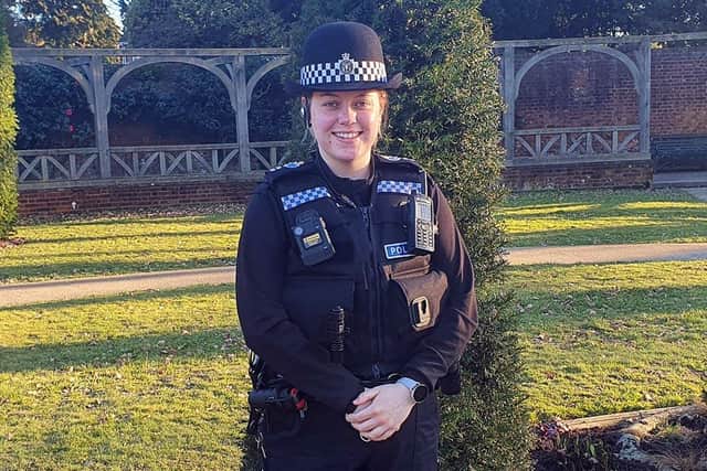 PC Donna King. Picture: Sussex Police