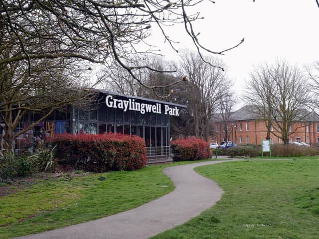 The old sales building for Graylingwell Park is to become The Pavilion, a wellness centre for Chichester