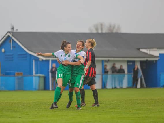 Chichester & Selsey Ladies will return on April 4 with a FA Women's Cup clash at home to Kent United or Enfield Town. Picture by Sheena Booker