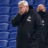 Steve Bruce admitted Newcastle were 'beaten by the better team'. Photo: Getty Images