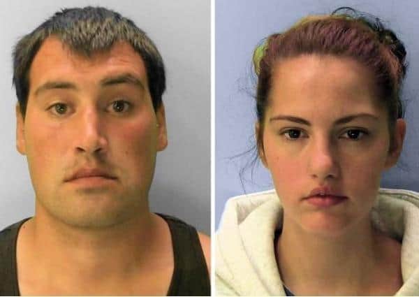 Michael Roe and Tiffany Tate have been jailed. Picture: Sussex Police