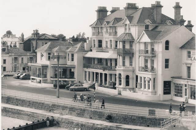 The Royal Hotel in Bognor Regis in its heyday - special thanks to the Bognor Regis Museum and Studio Canal for use of historical images