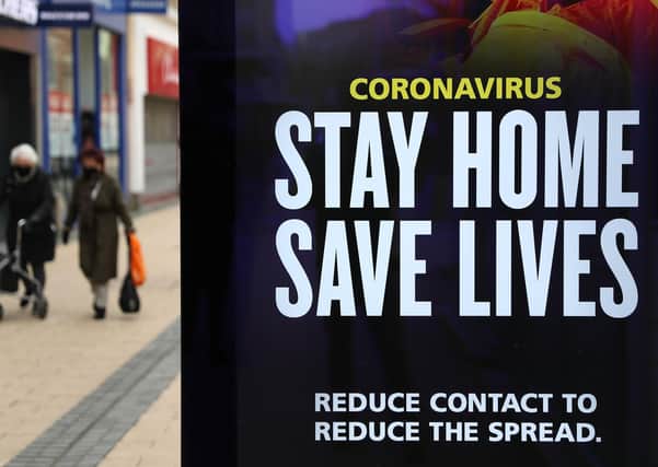 The first lockdown was announced one year ago today. Picture: Andrew Matthews/PA pa/HEALTH Coronavirus 13253013.J