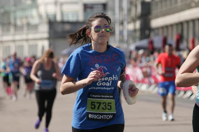 Jade Wood is running the equivalent of the 874 miles between Lands End to John o Groats this year to raise money for Heads On
